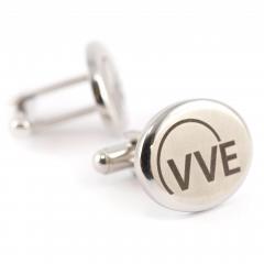 VVE Mitarbeiter-Geschenk Manschettenknoepfe mit Firmen-Logo
