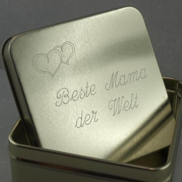 Geschenkdose für die beste mama der Welt, gold