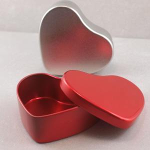 Herzdose mit Gravur-Option, Rot oder Silber_