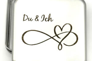 Dose für den Partner, armbanddose, Du & Ich Dose