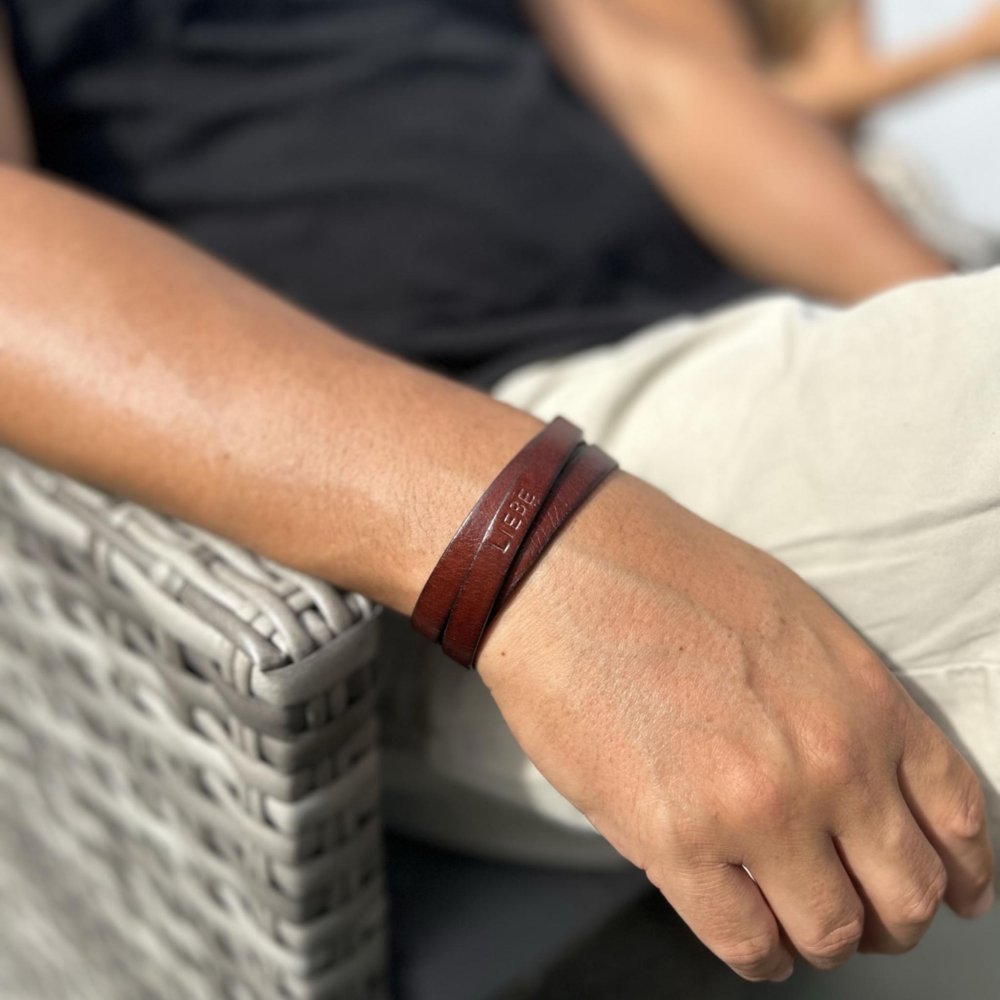 Armband für Herren, Lederbänder Lieferung nach Deutschland, Europa und Schweiz