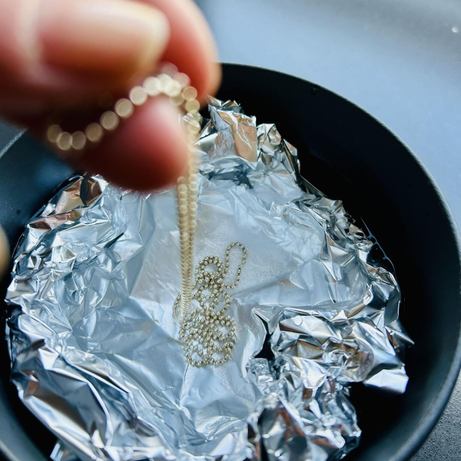 Goldschmuck Reinigen Mit Alufolie