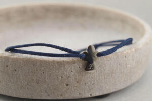 Segeltau Armband Engel, Schutzengel Armband, Armband Kinder, Segeltau Armband mit Gravur