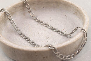 Herren Kette Edelstahl, Kette Allergiker, Chirurgenstahl Kette, Panzerkette, Kette Mann