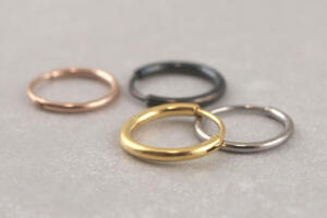 Basic Piercing Titan, Titan Creole Piercing, Helix Piercing Titan, Upper Lope Piercing Titan