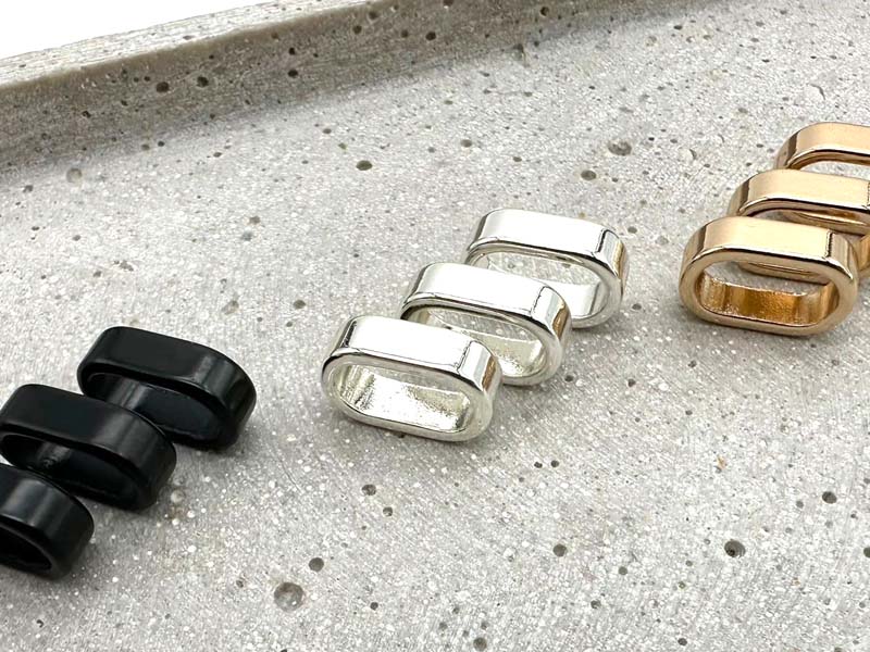 Schiebeperle für Armband, Drei Farben