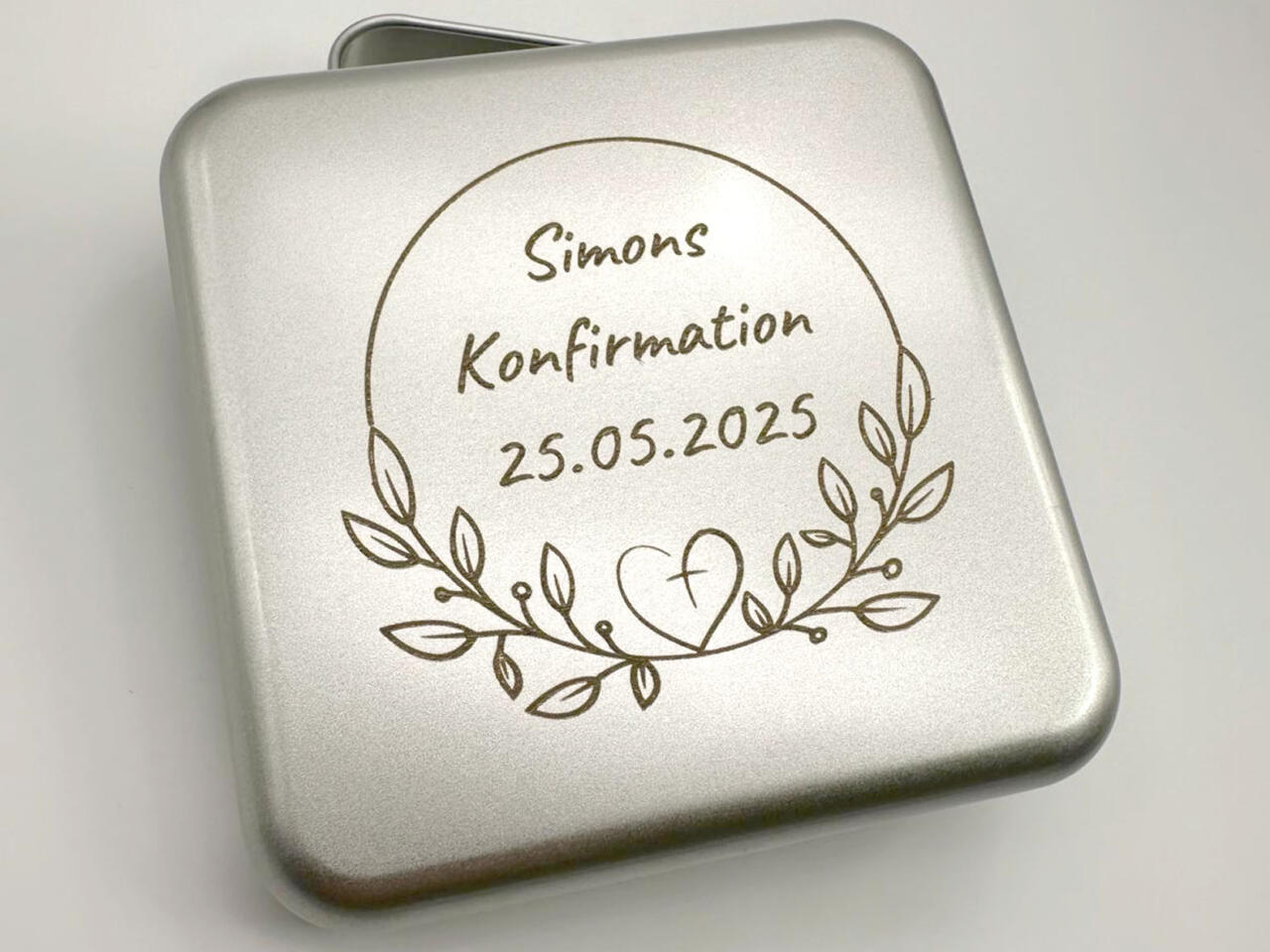 Geschenkdose Konfirmation, Geldgeschenk Konfirmation, Verpackung Geldgeschenk Konfirmation
