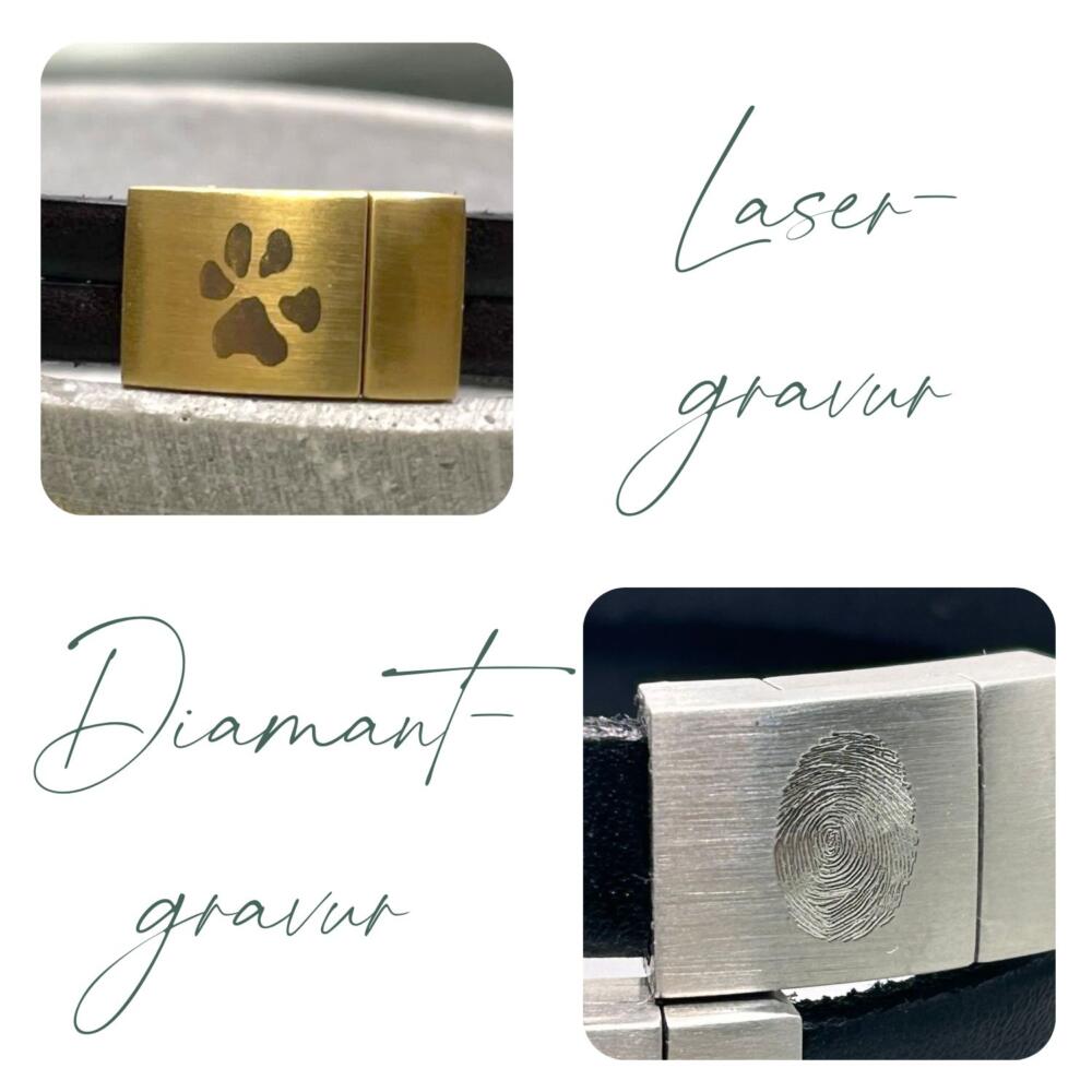 Lasergravur vs Diamantgravur klein