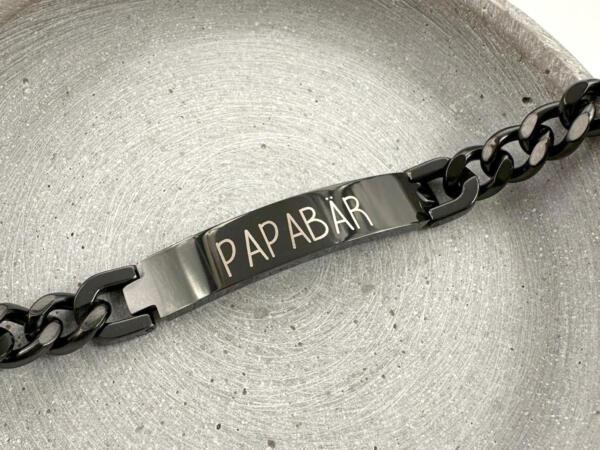 Papabär Gravur für Papa, Geschenk Papa, Was schenke ich Papa, Vatertagsgeschenk
