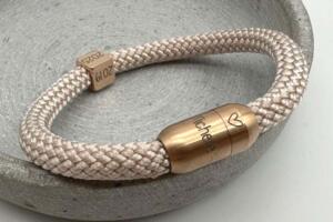 Segeltau Armband Puderrosa