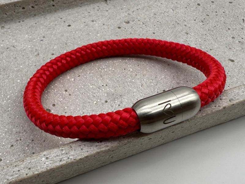 Segeltau Armband Rot