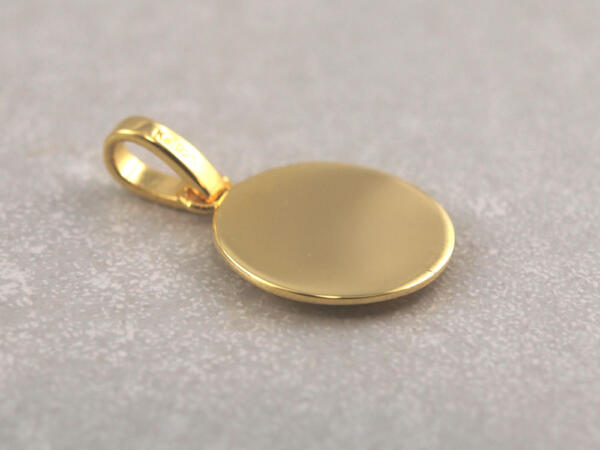 Gravurplatte Gold massiv für individuelle Gravuren