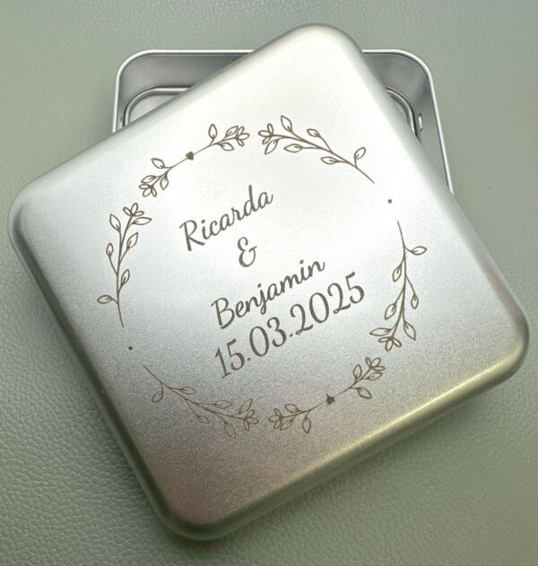 Große Geschenkdose zur Hochzeit, Geldgeschenk für Hochzeit