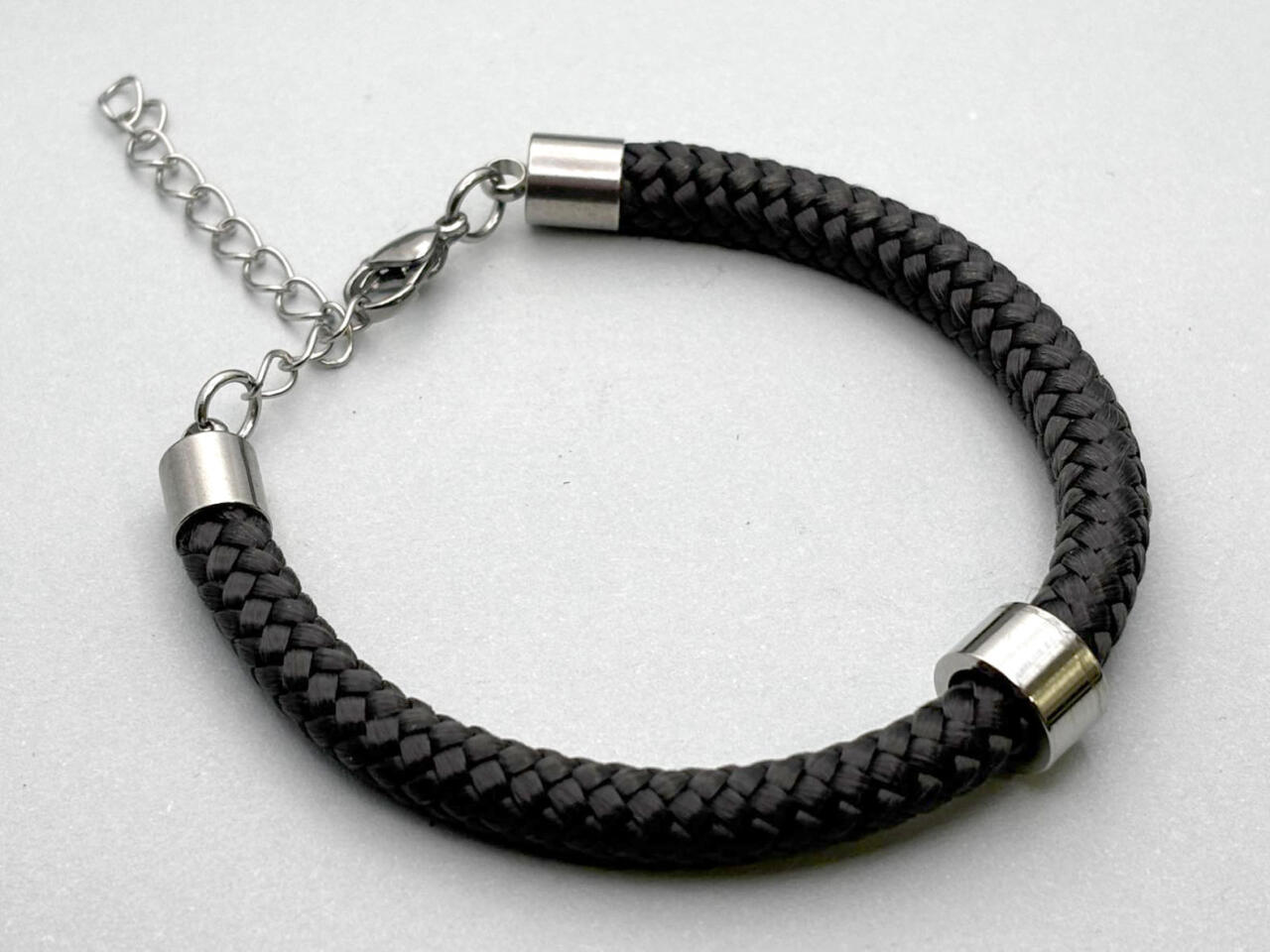 Segeltauarmband Größenverstellbar mit Ringperle