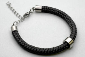 Segeltauarmband Größenverstellbar mit Ringperle