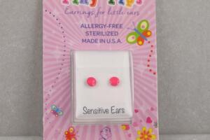 Studex Ohrringe für Kinder, medizinischer Ohrring Neon