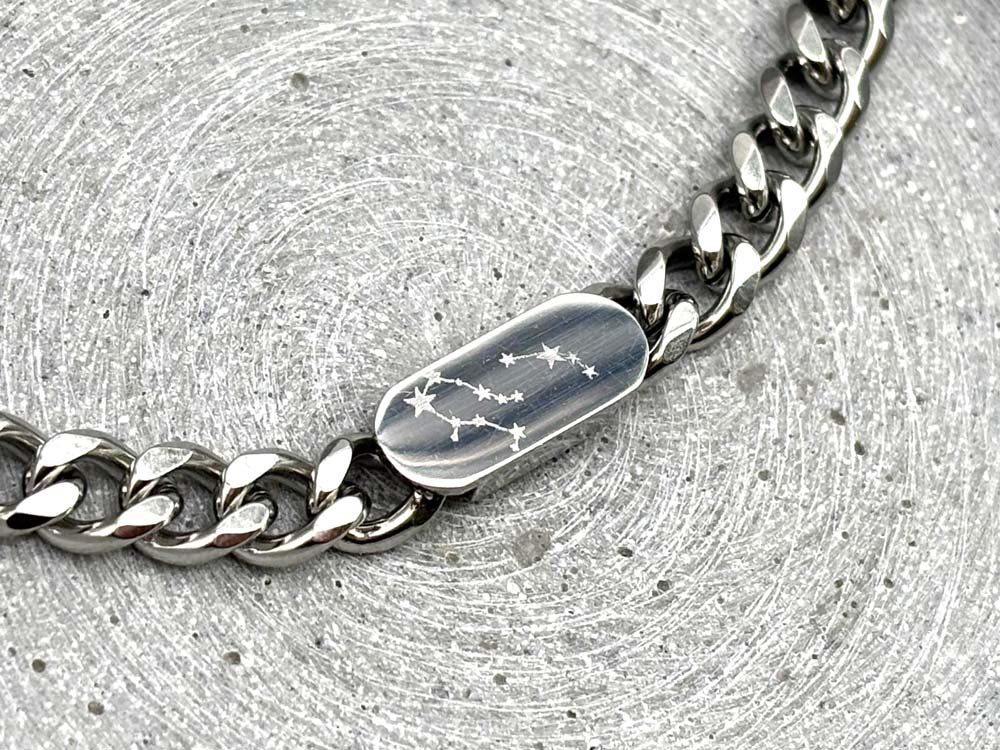 Armband mit Sternbild GRavur