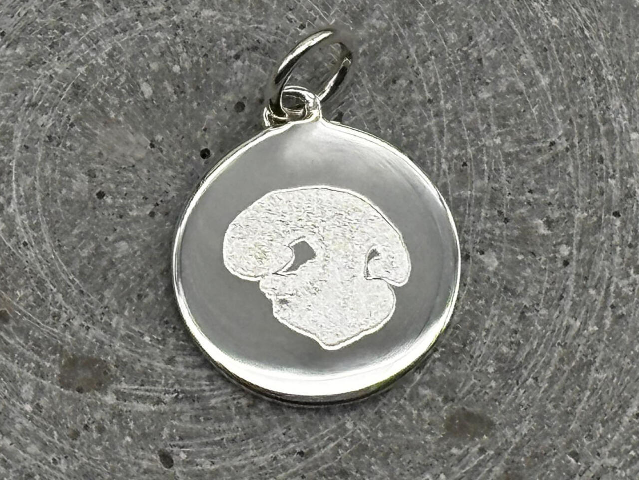 Gravuranhänger Silber, viele Größen