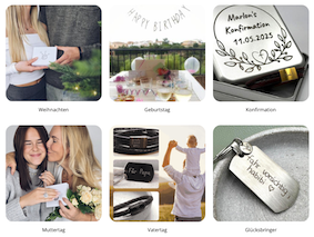 Personalisierte Geschenke Anlass